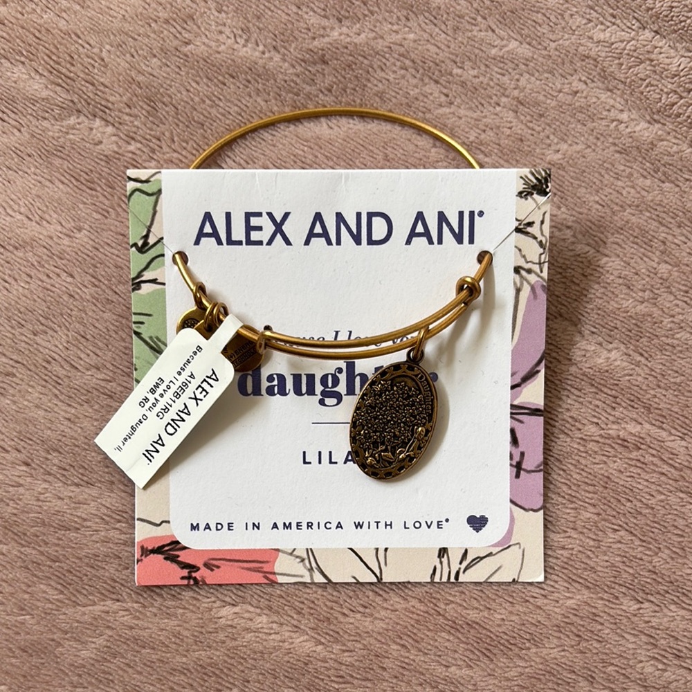 Alex and Ani Gold Bangle Bracelet